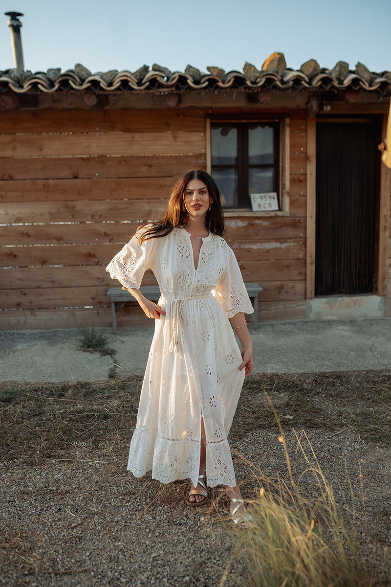 Santorini Long Dress