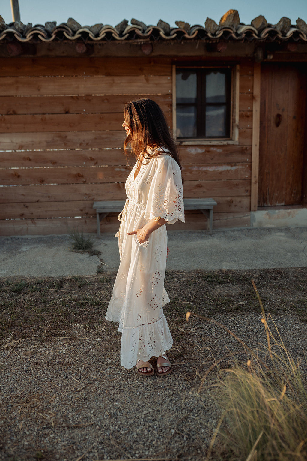 Santorini Long Dress
