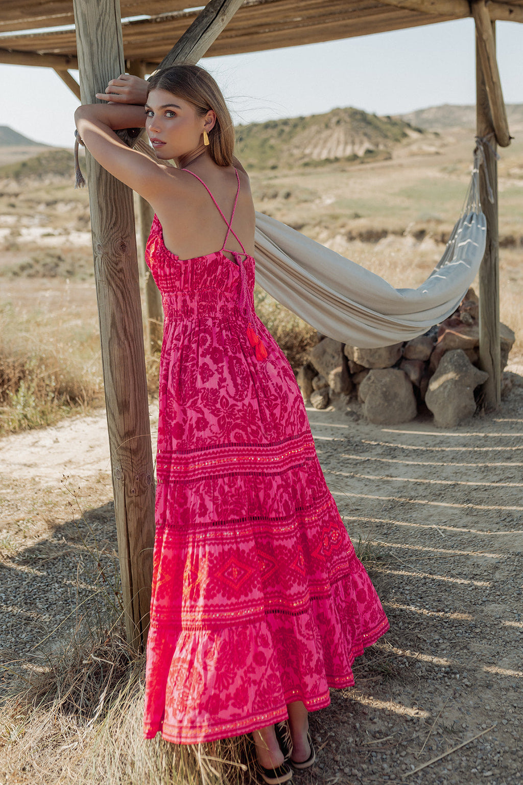 Samoa Straps Long Dress