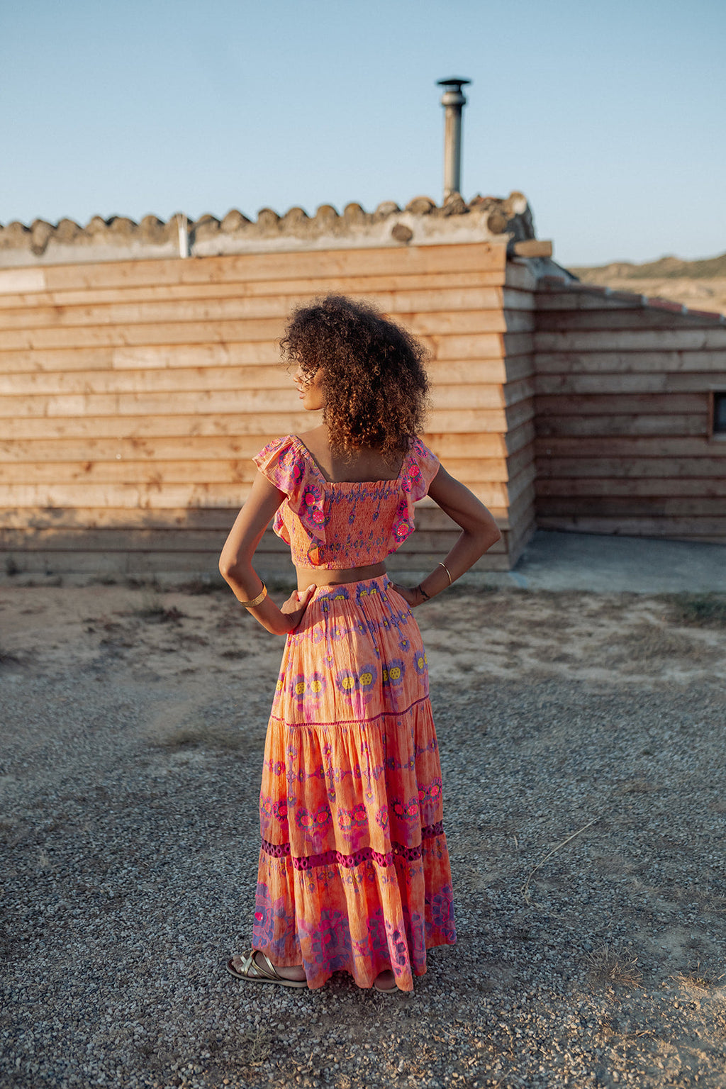 Elba Long Skirt Set
