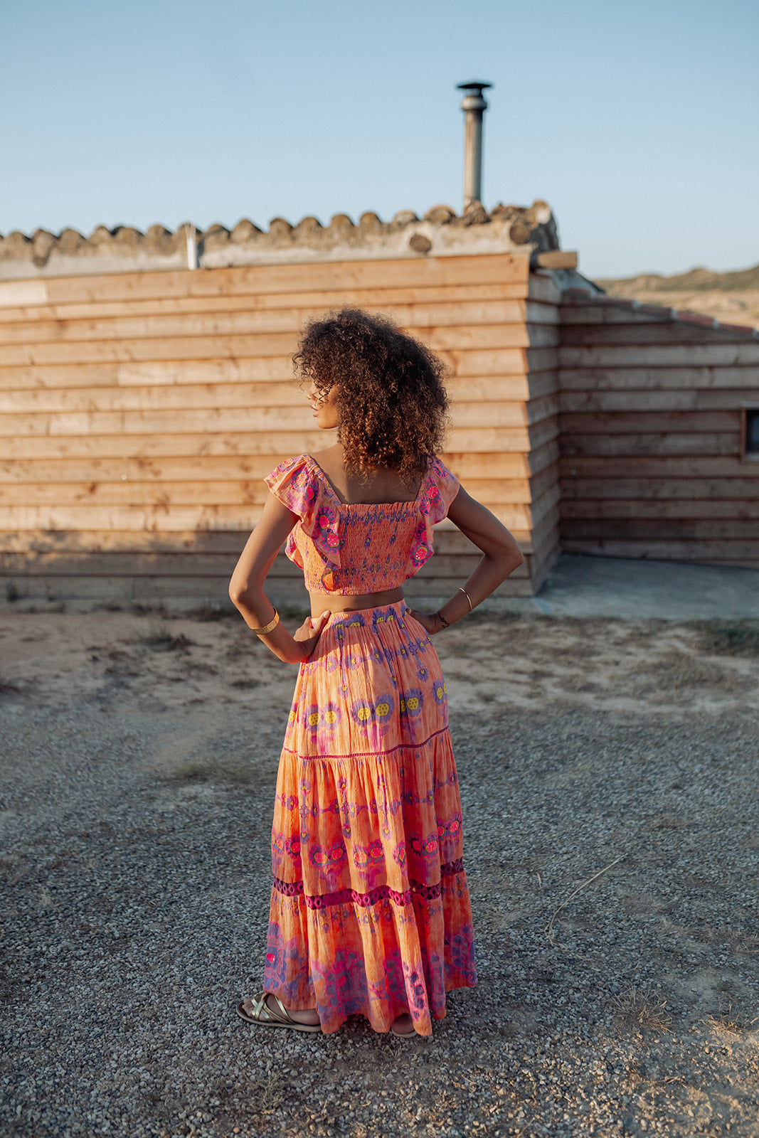 Elba Long Skirt Set