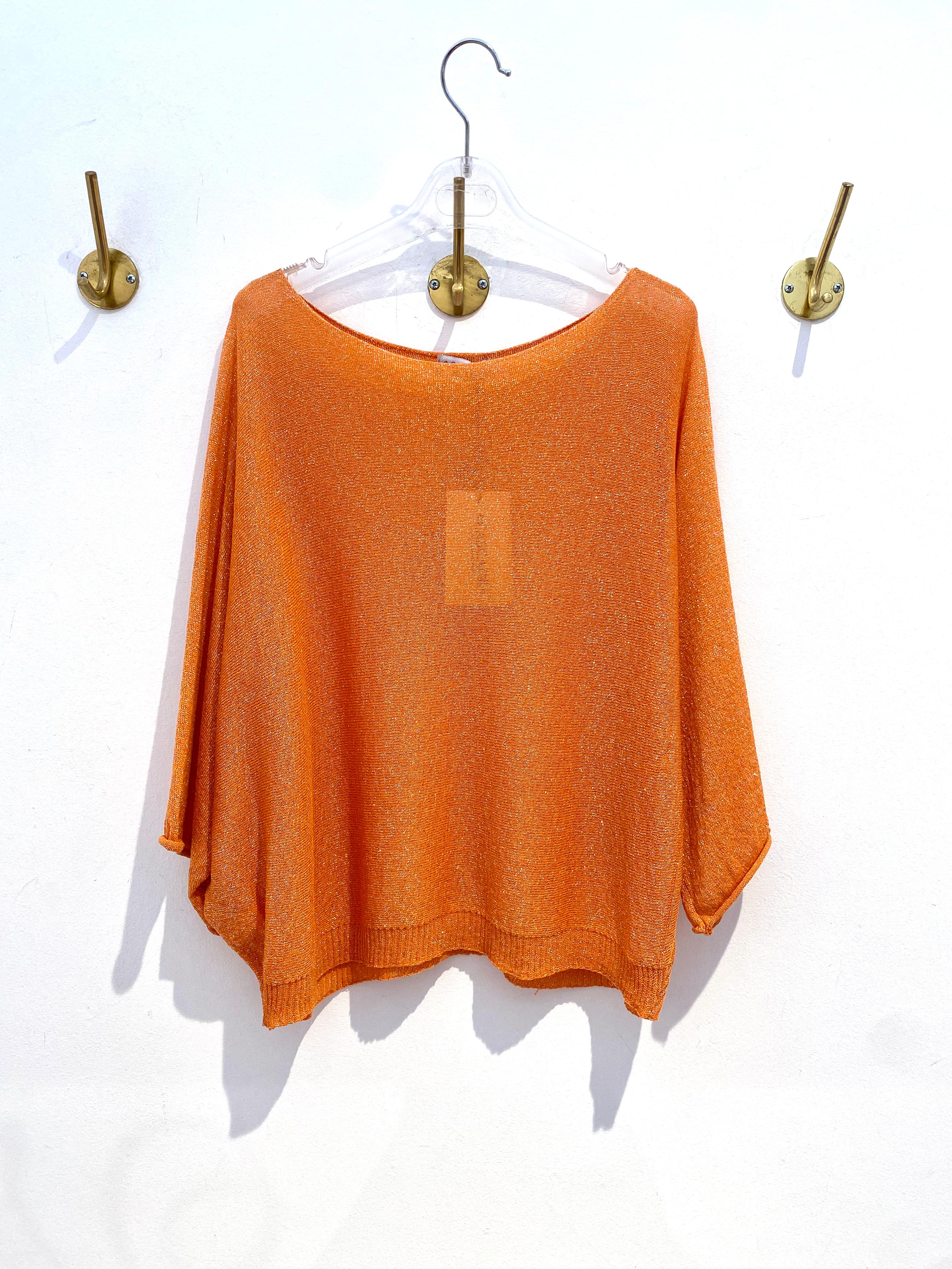 Camisola Laranja c/ Brilhos