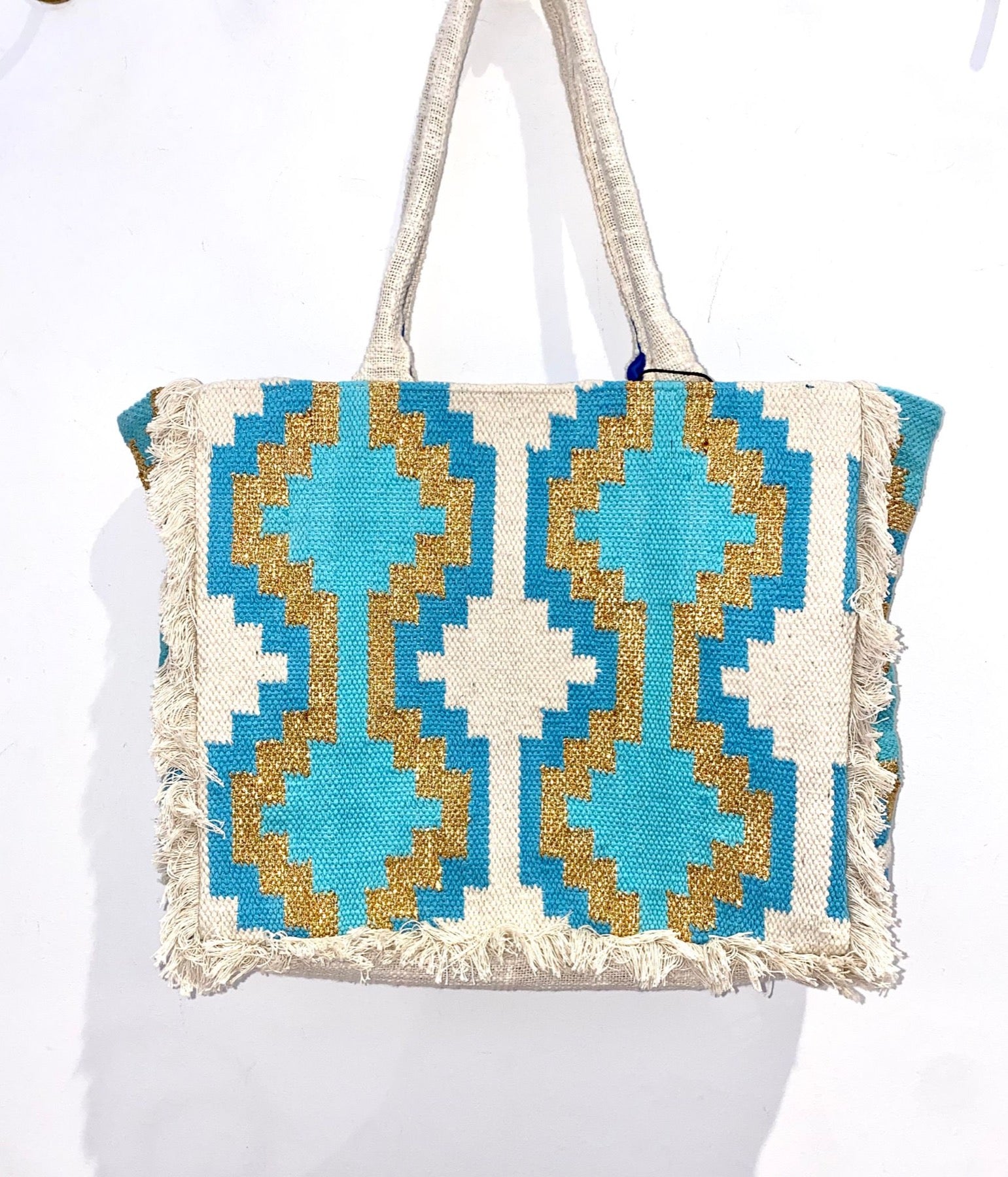 Saco Turquesa & Ouro