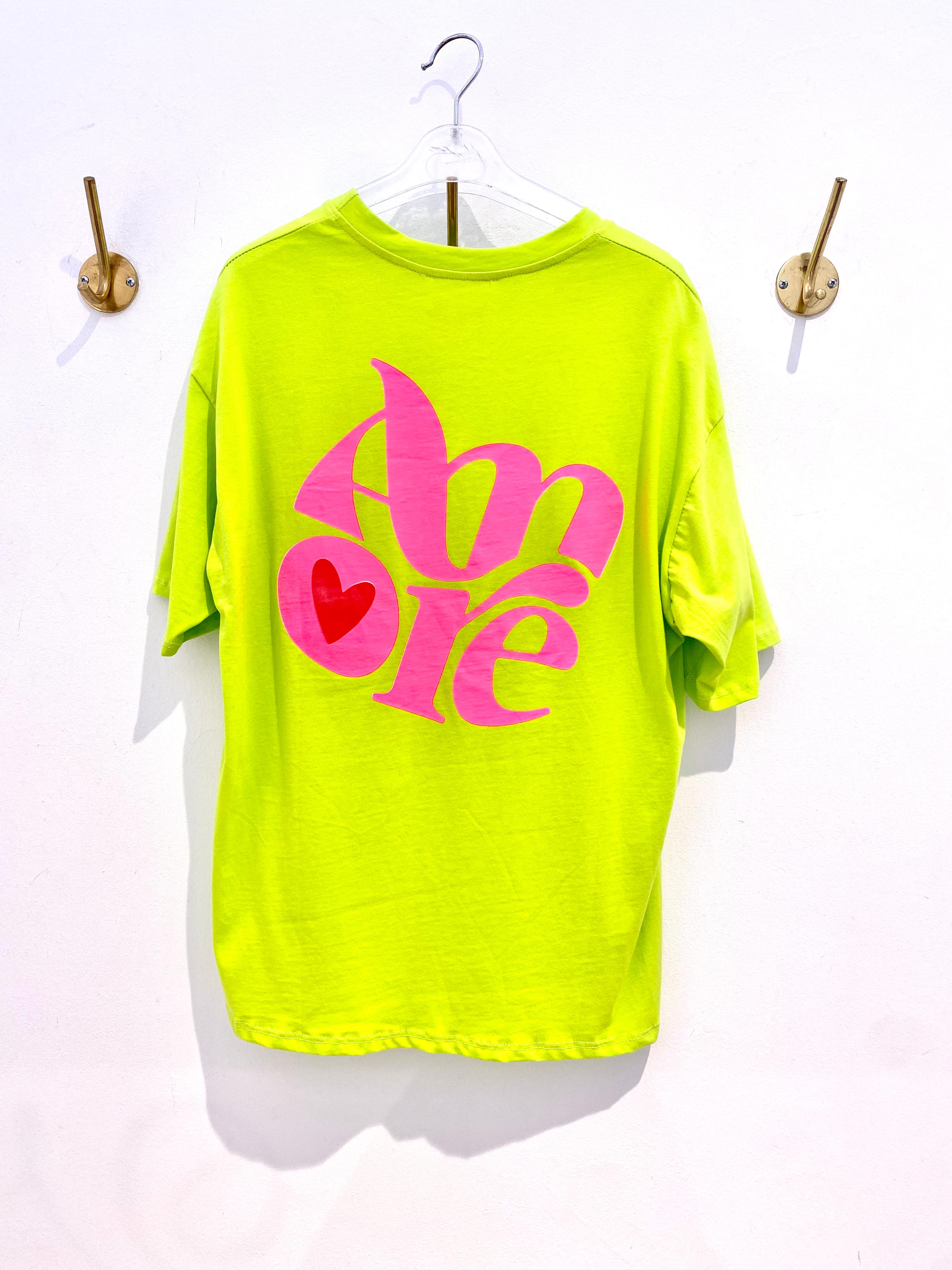 T-Shirt Verde AMORE
