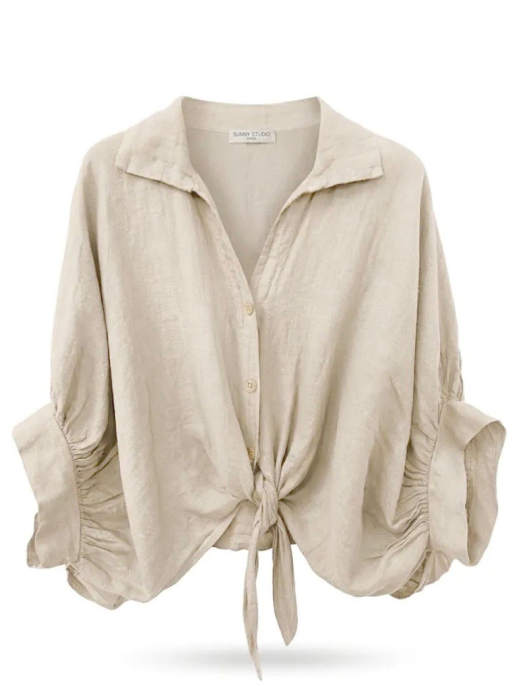 Blusa Linho Bege