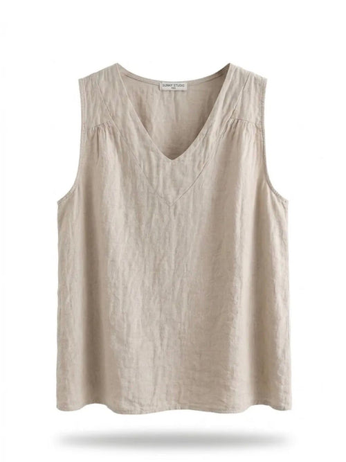 Blusa Linho Bege