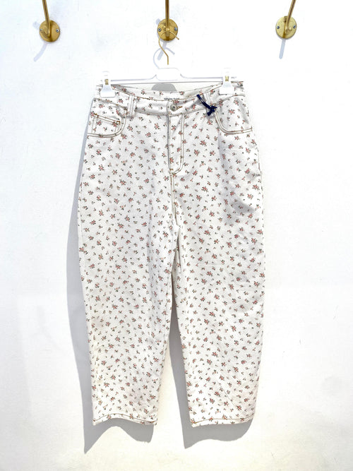 Calça com Flores