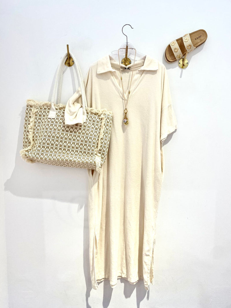 Vestido Turco Bege