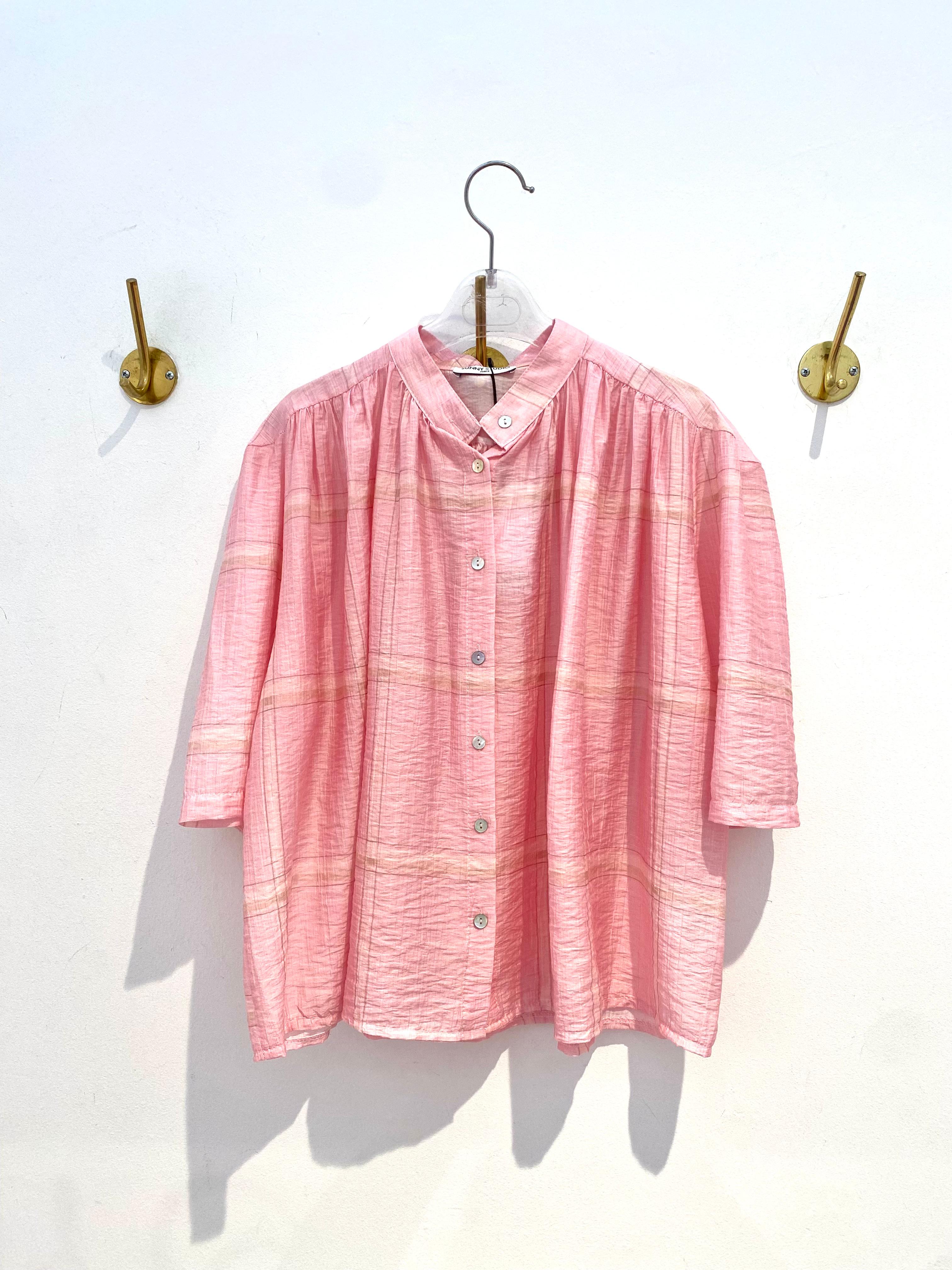 Camisa Rosa Estampada