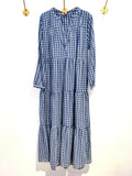 Vestido Vichy azul