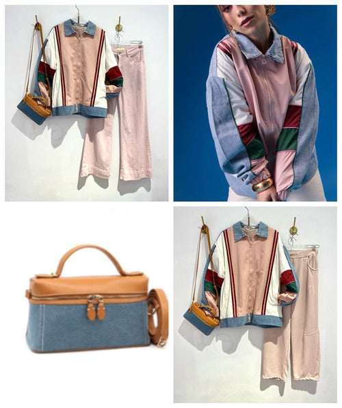 Bomber Retro Color-Block