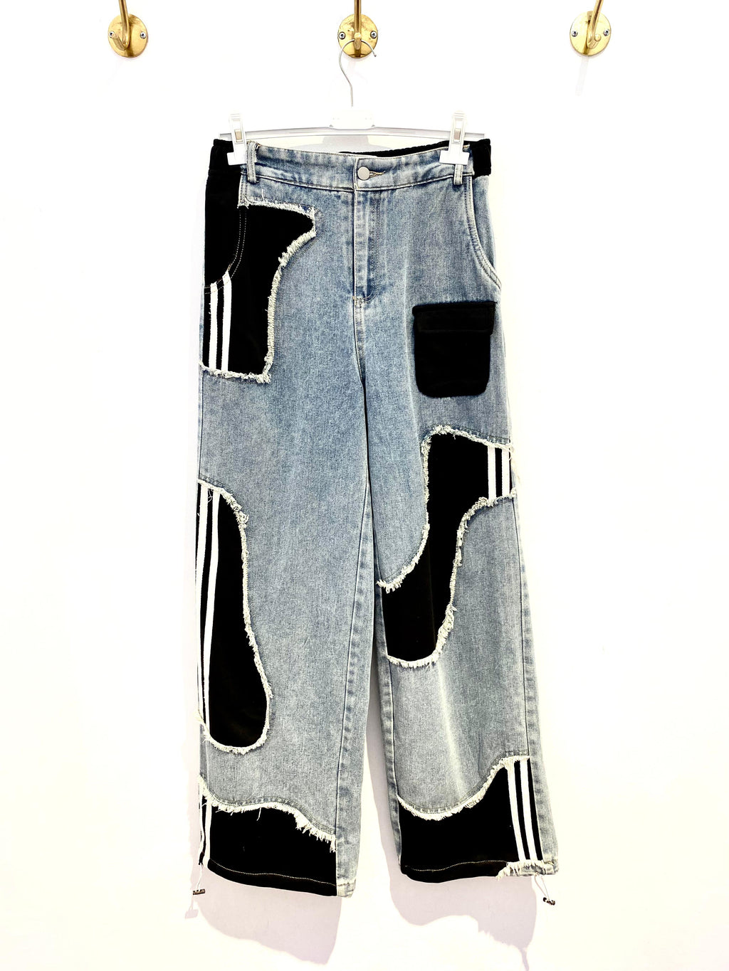 Calça Ganga c/ Efeitos pretos