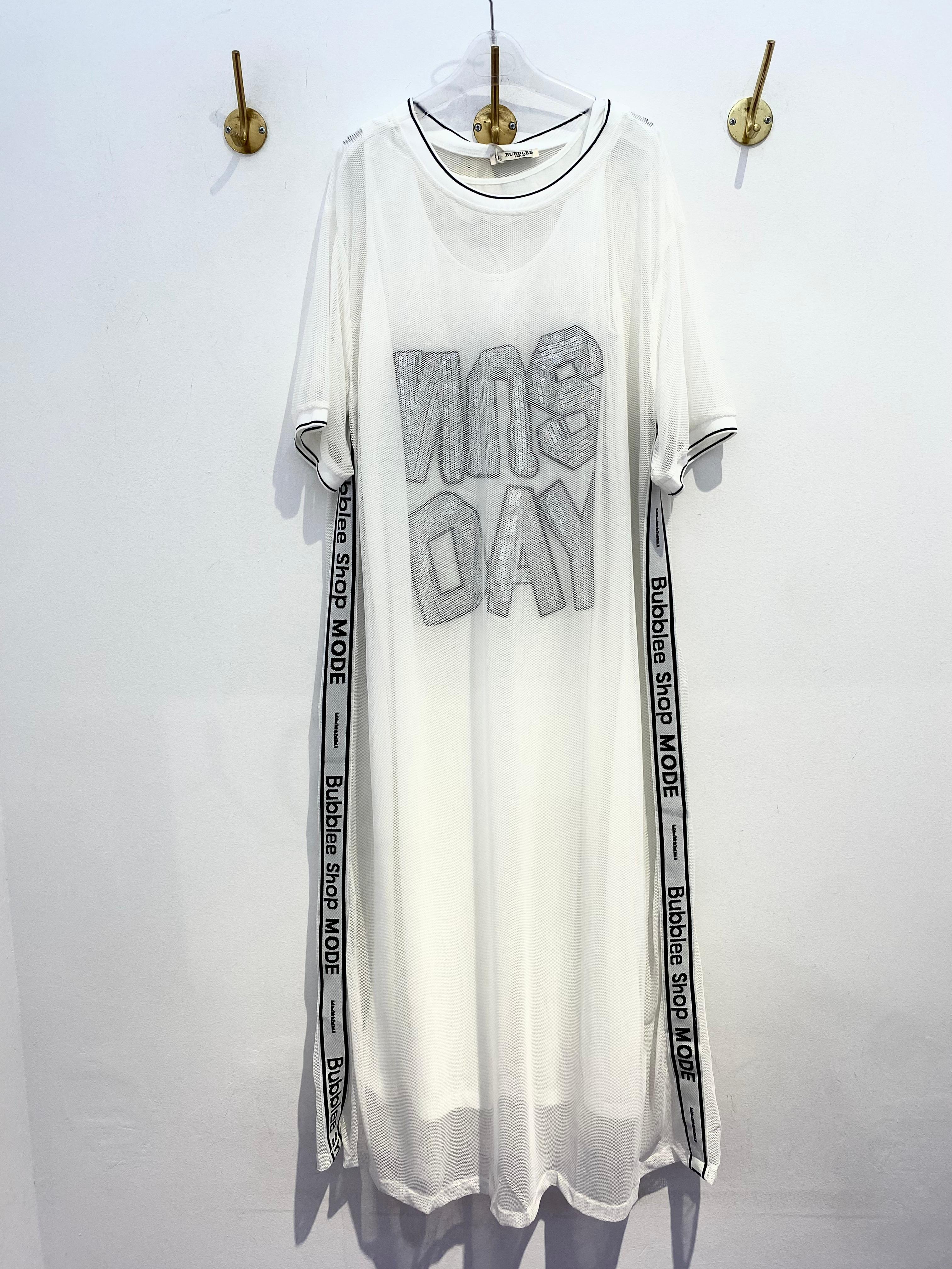 Vestido Branco c/ rede