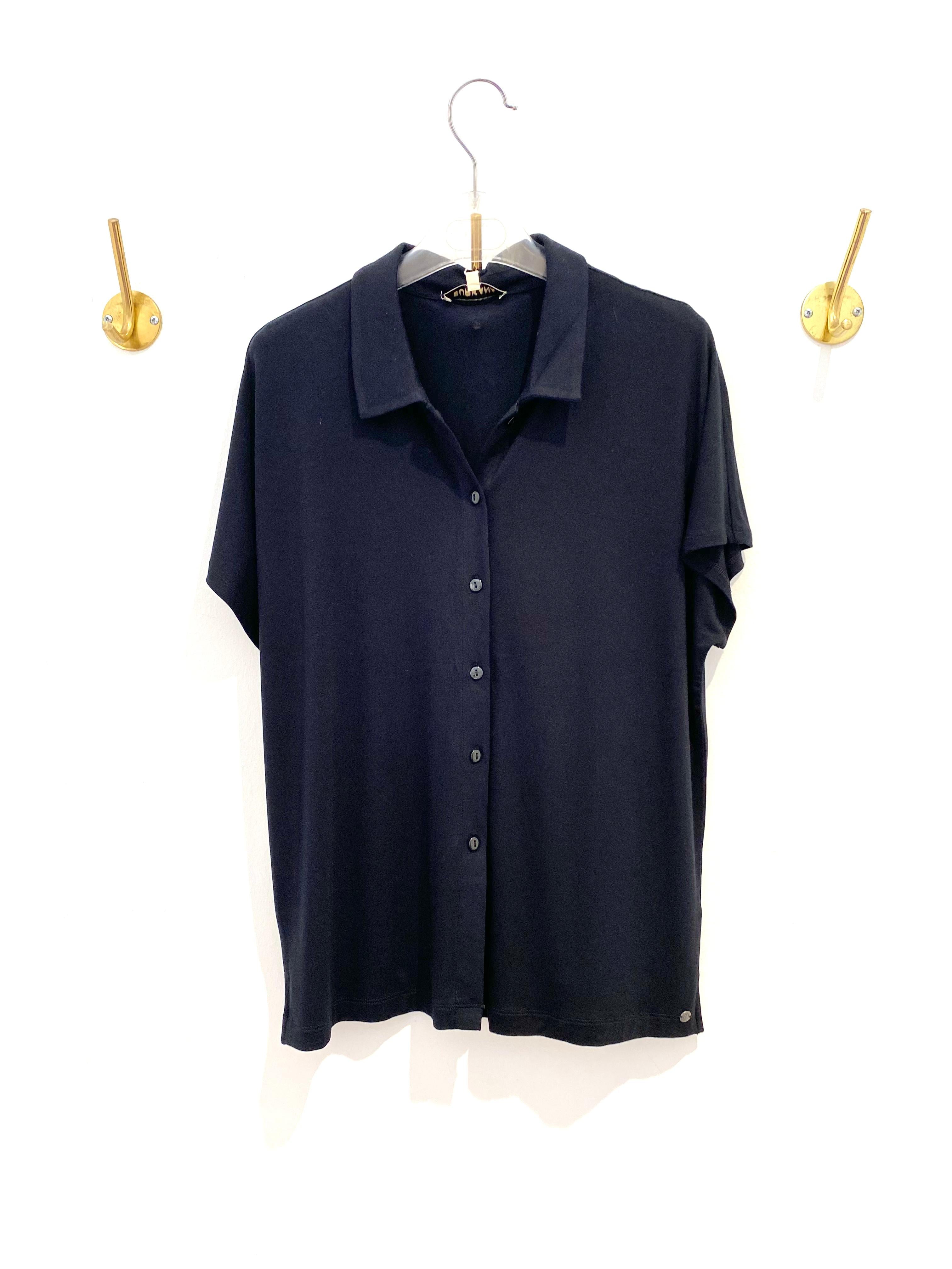 Camisa Manga Curta Preto Surkana