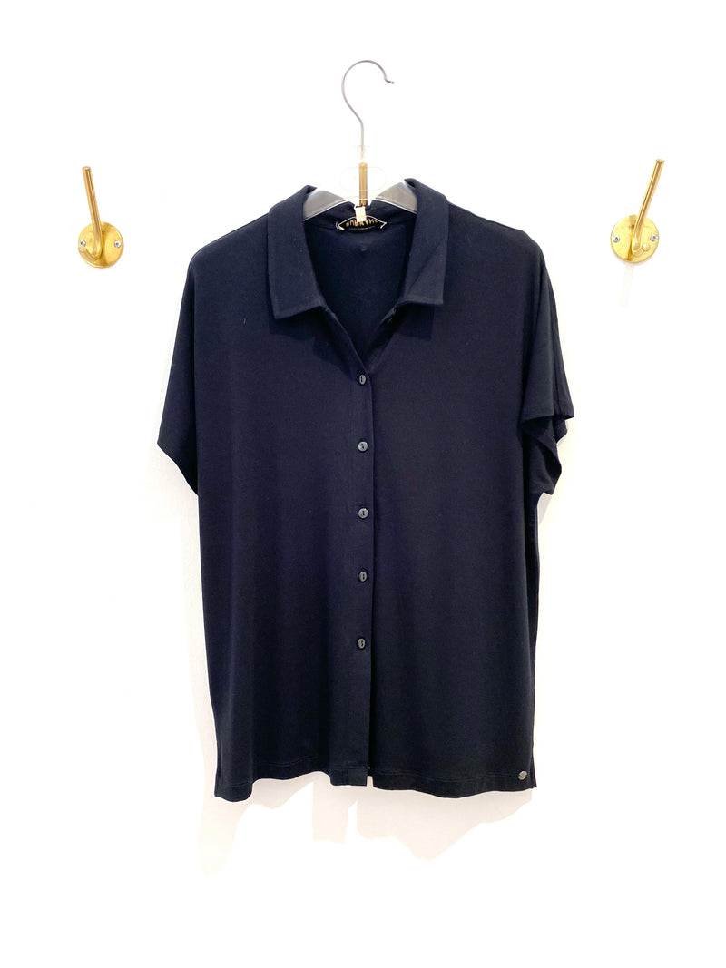 Camisa Manga Curta Preto Surkana