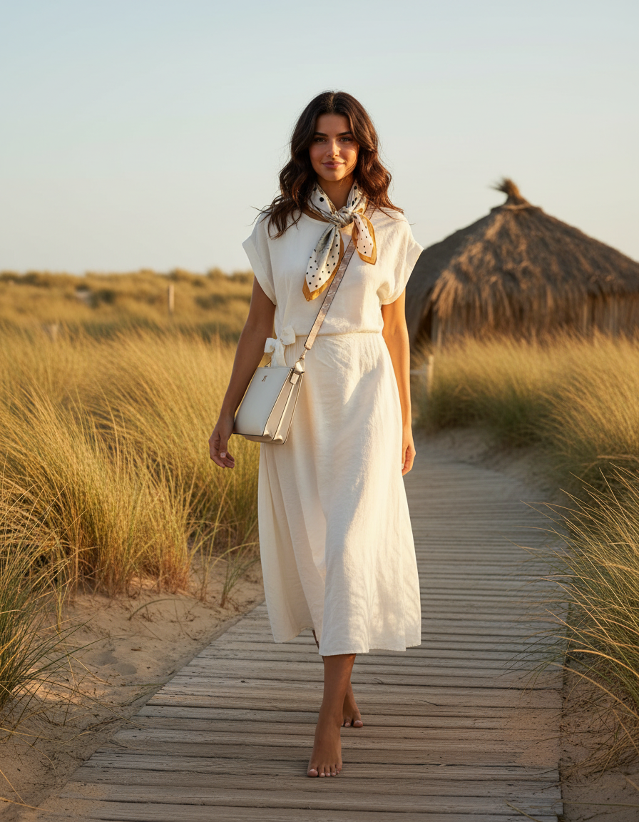 C3 · Off-White Bolinhas Mostarda