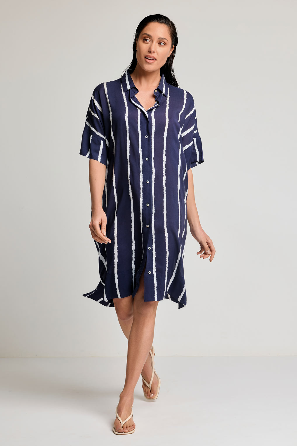 Vestido camisa Yasemin (Multicolour)