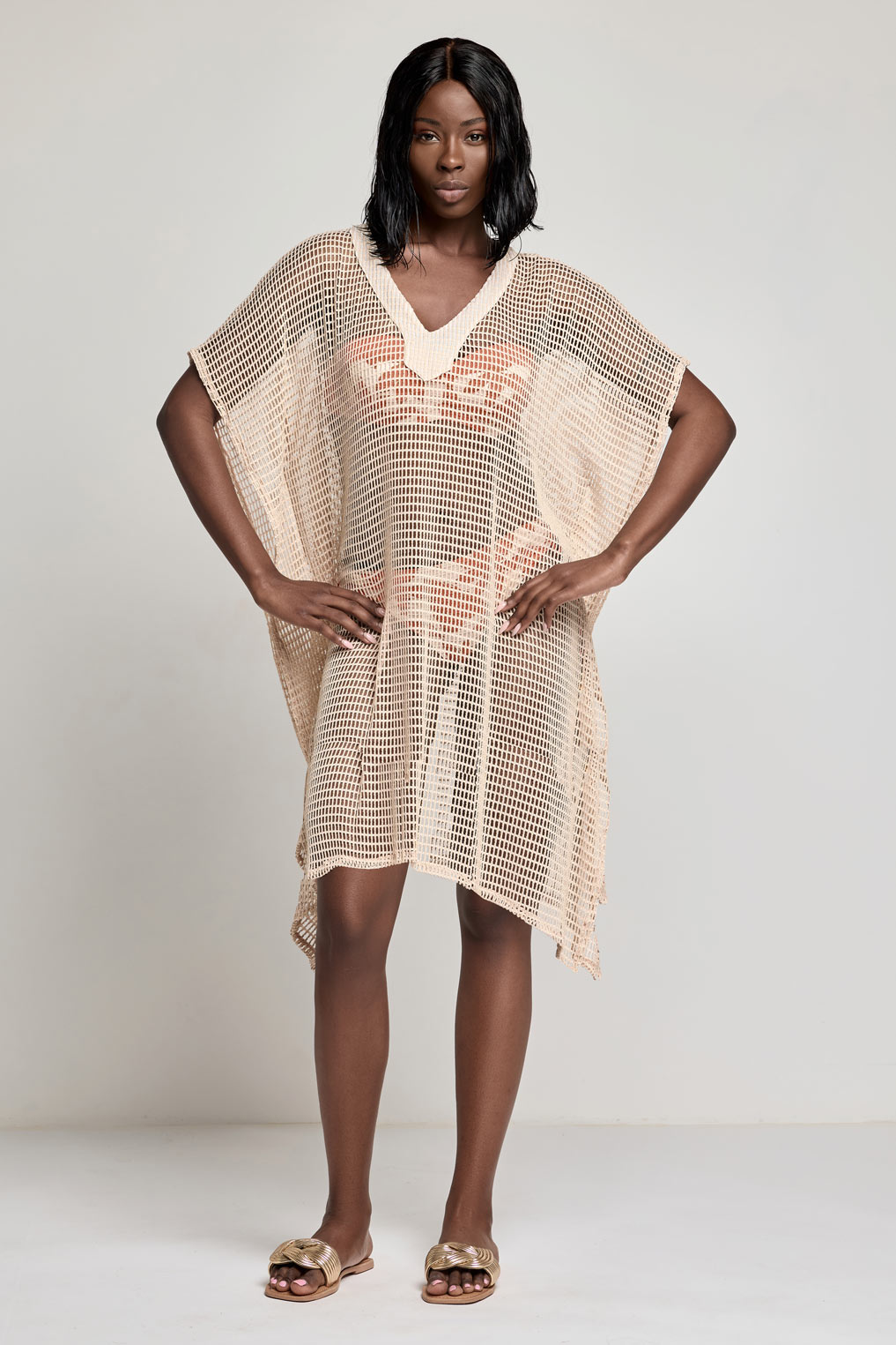 Poncho Cora (Ivory)