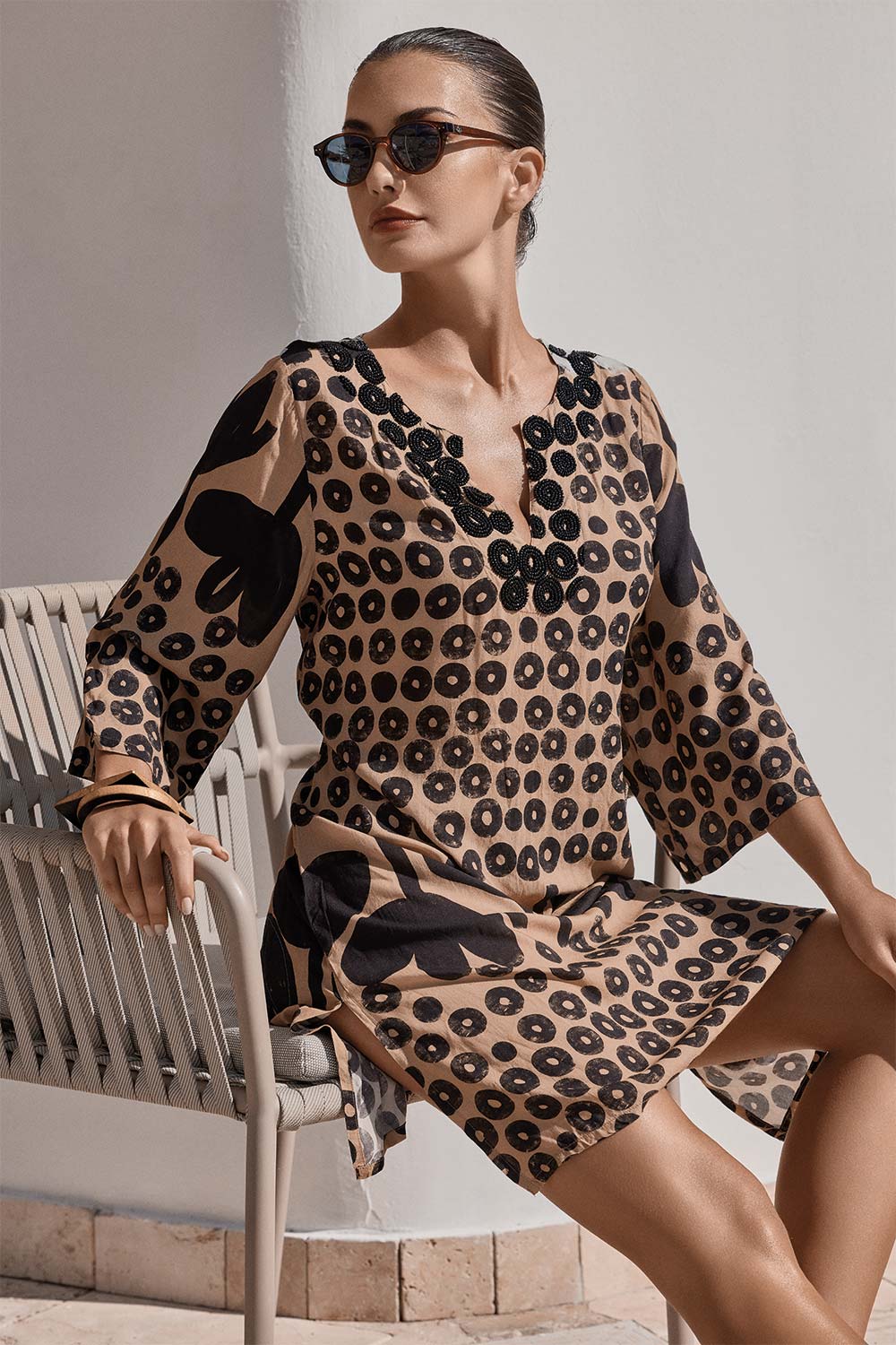 Vestido amplo Johanna (Multicolour)