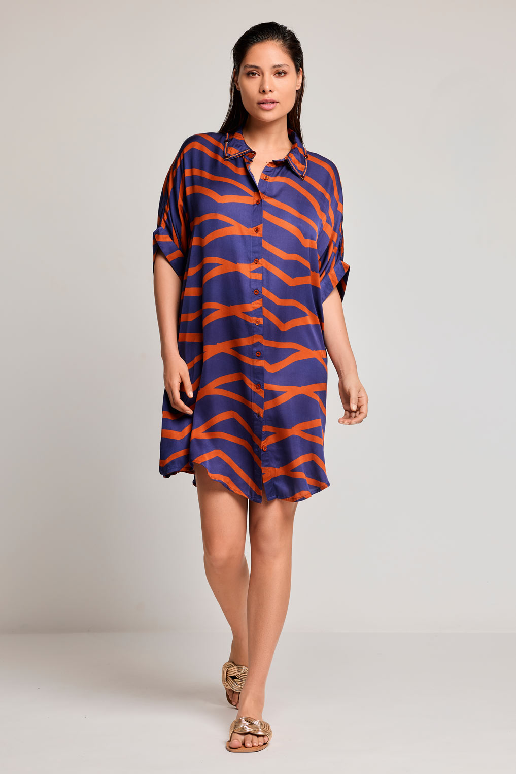 Vestido camisa Hope (Blue)