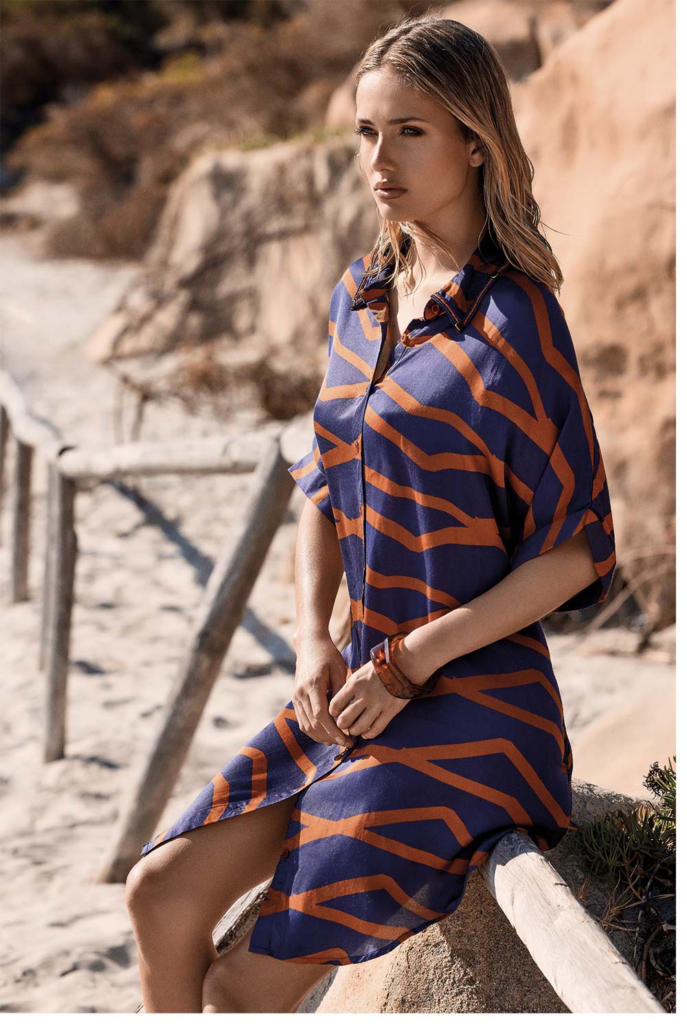 Vestido camisa Hope (Blue)