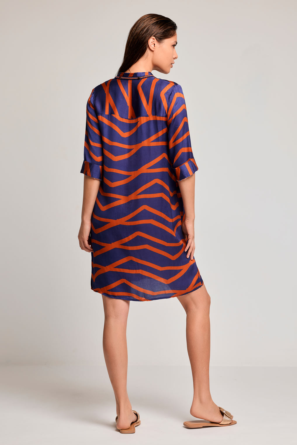 Vestido camisa Doris (Blue)