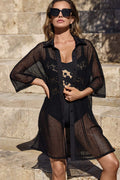 Vestido camisa Rasha (Nero)