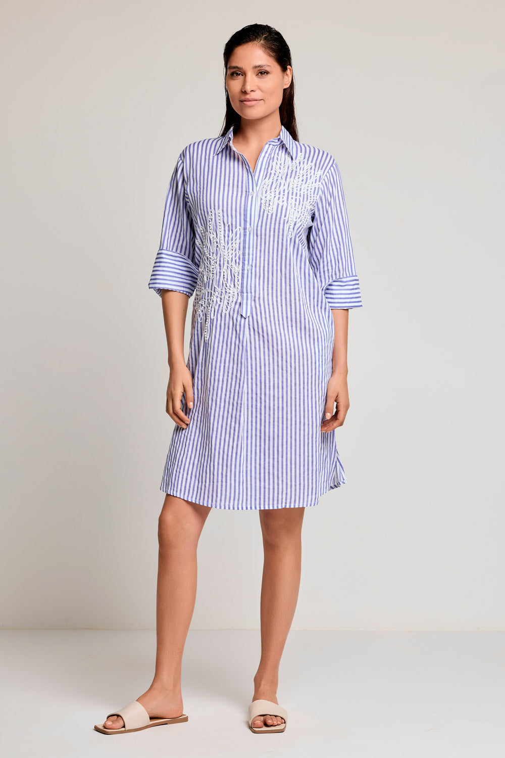 Vestido camisa Capri (Multicolour)