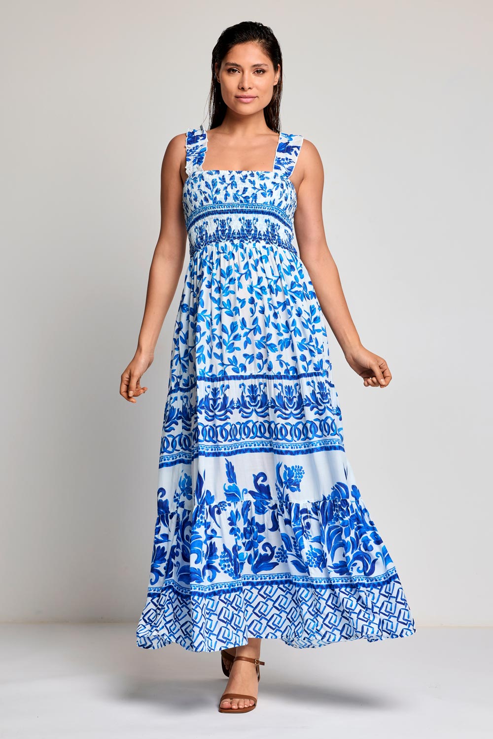 Vestido sem mangas Vera (Multicolour)