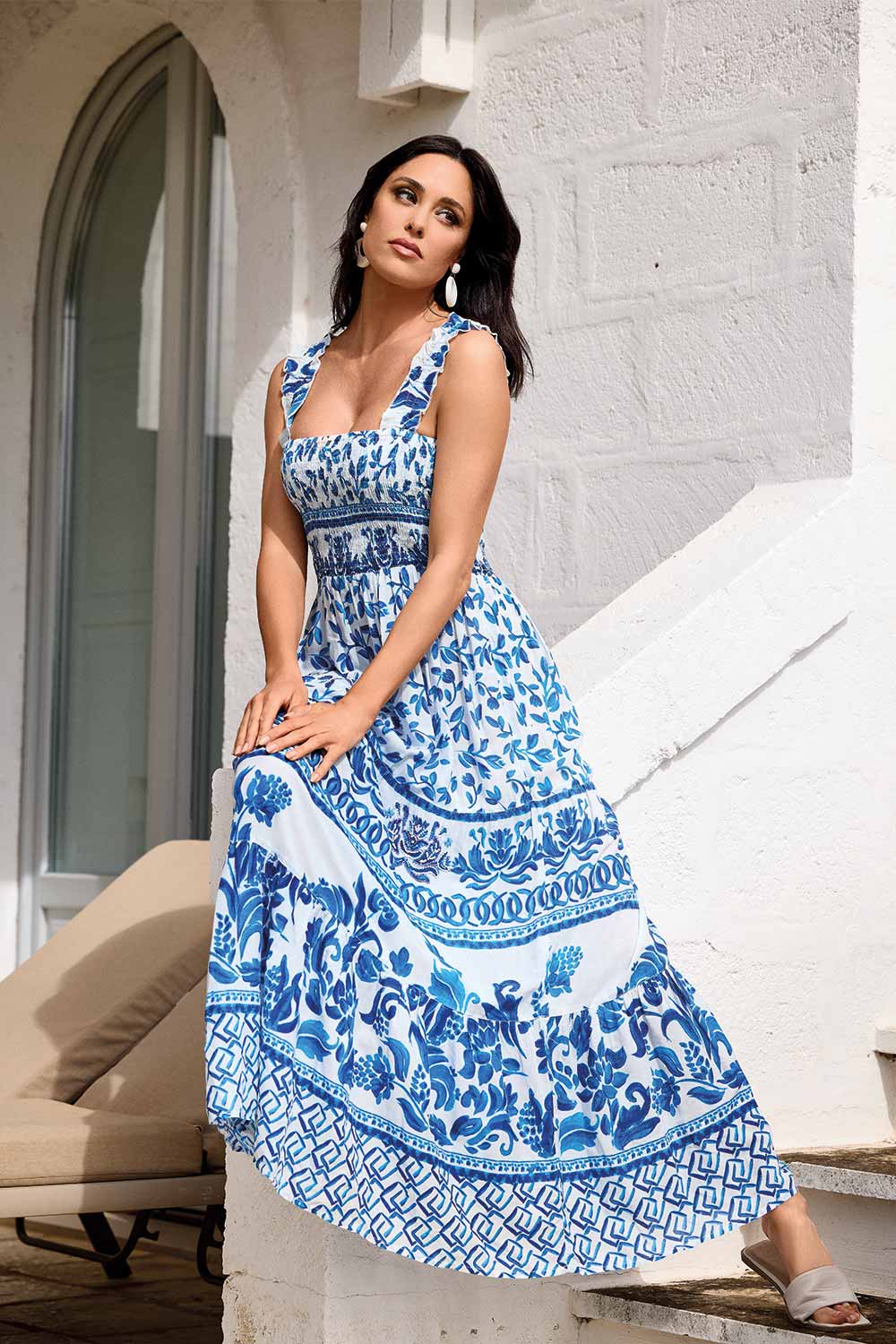 Vestido sem mangas Vera (Multicolour)