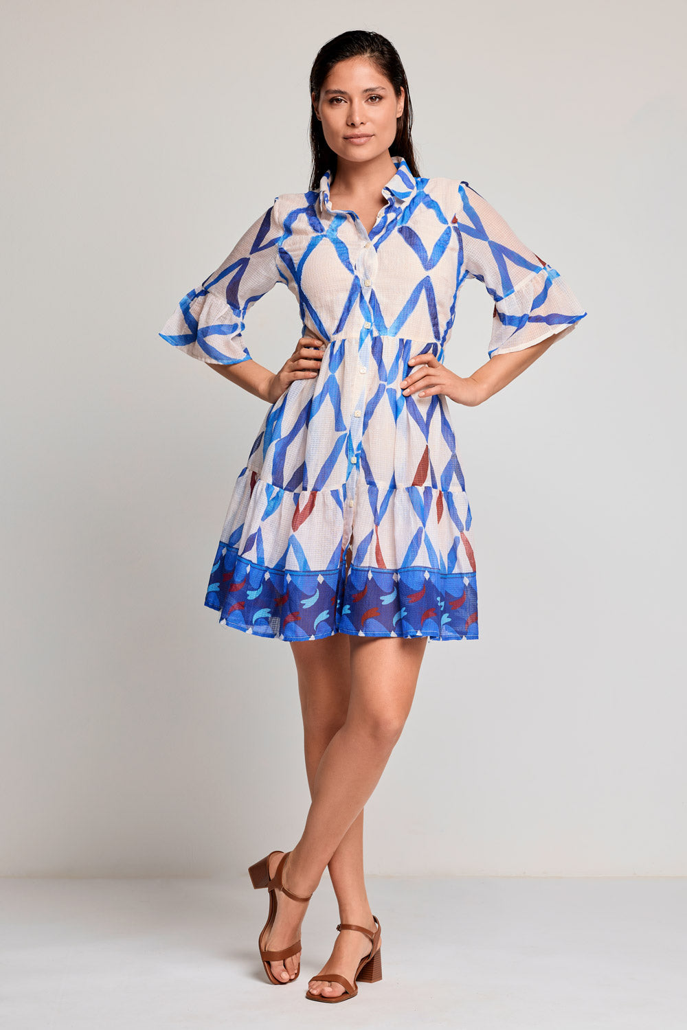 Vestido camisa Rachel (Green)