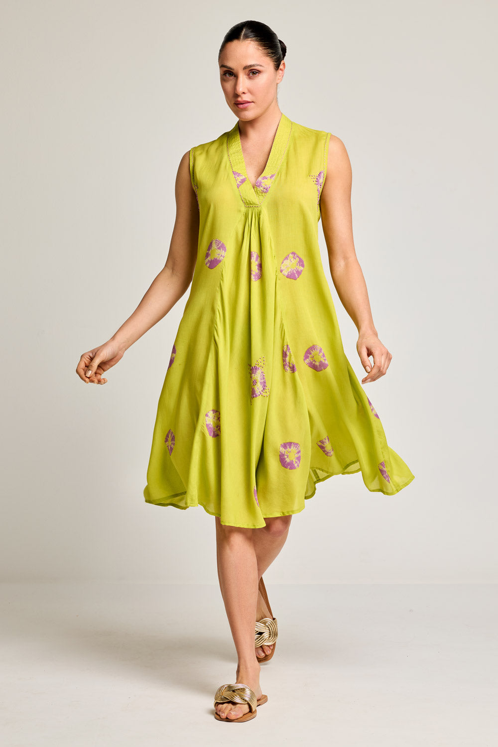 Vestido sem mangas Itaca (Multicolour)