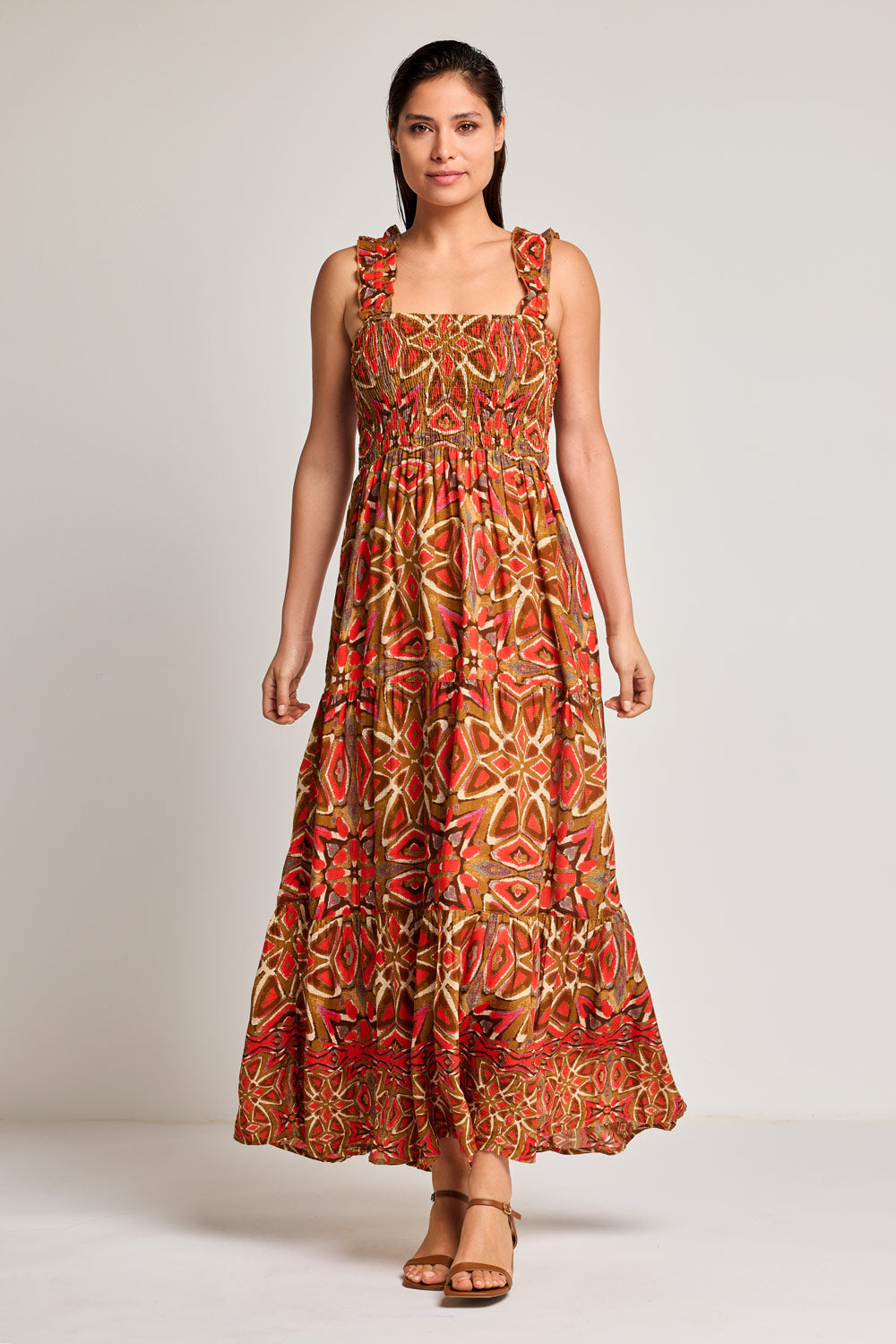 Vestido sem mangas Vera (Multicolour)