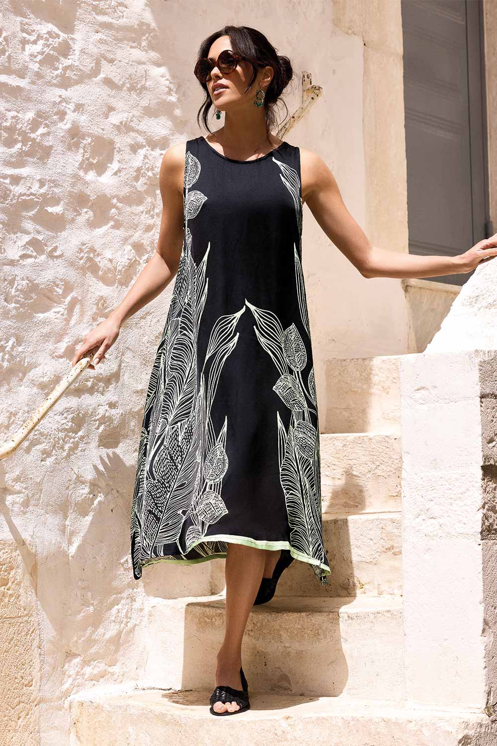 Vestido sem mangas Flora (Multicolour)