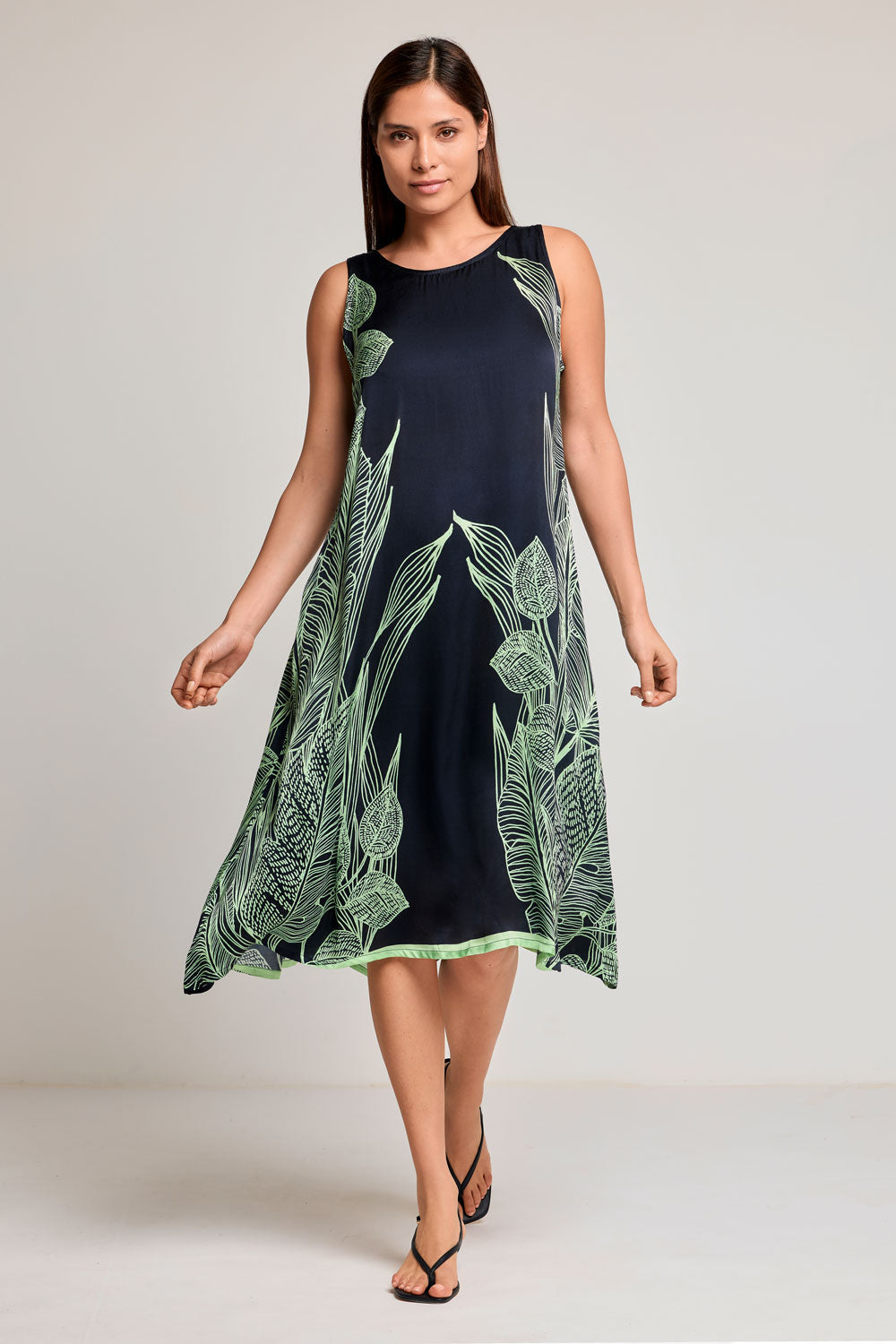 Vestido sem mangas Flora (Multicolour)