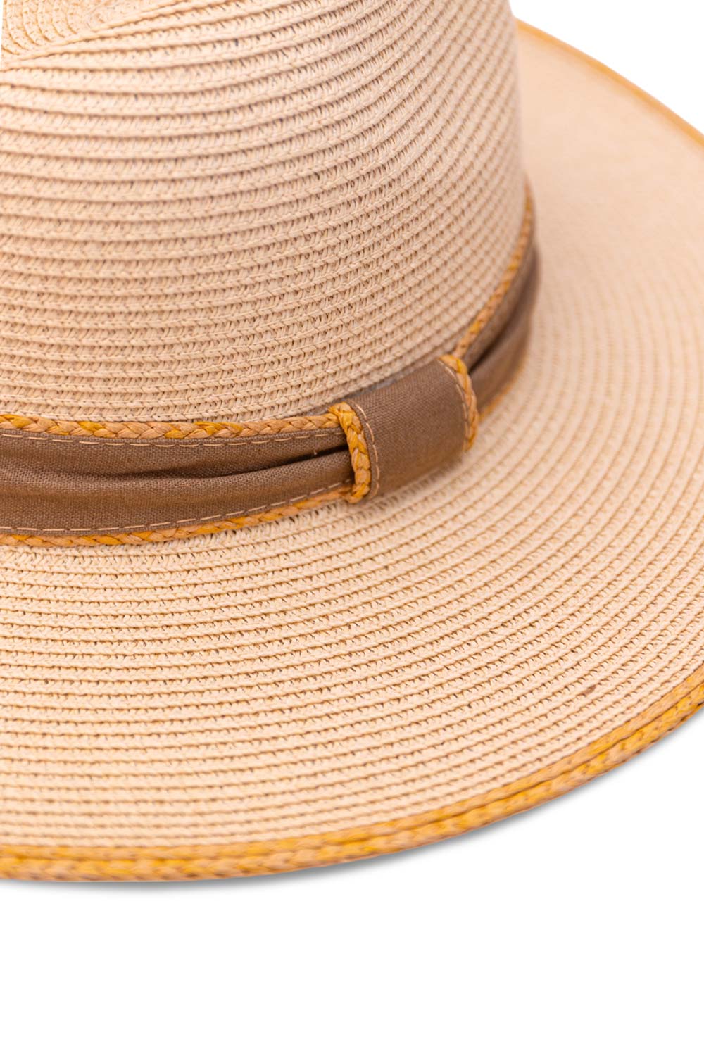 Chapéu de praia Petal (Beige + Black)