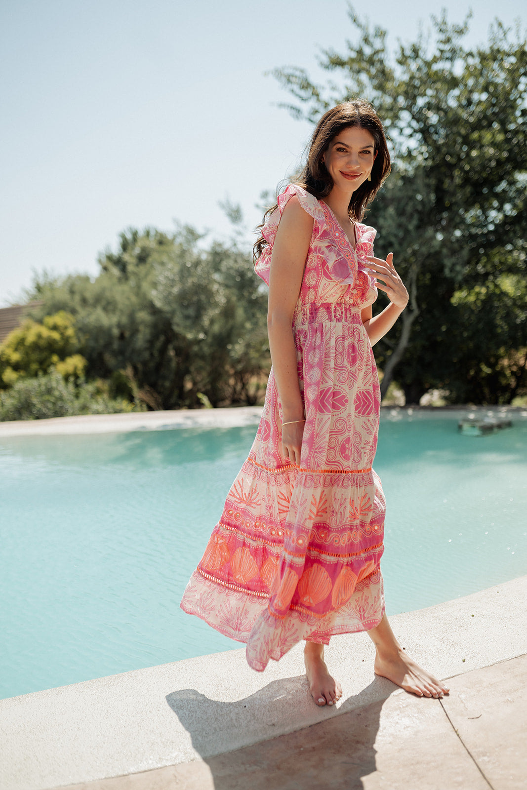 Sri Lanka — Vestido Longo