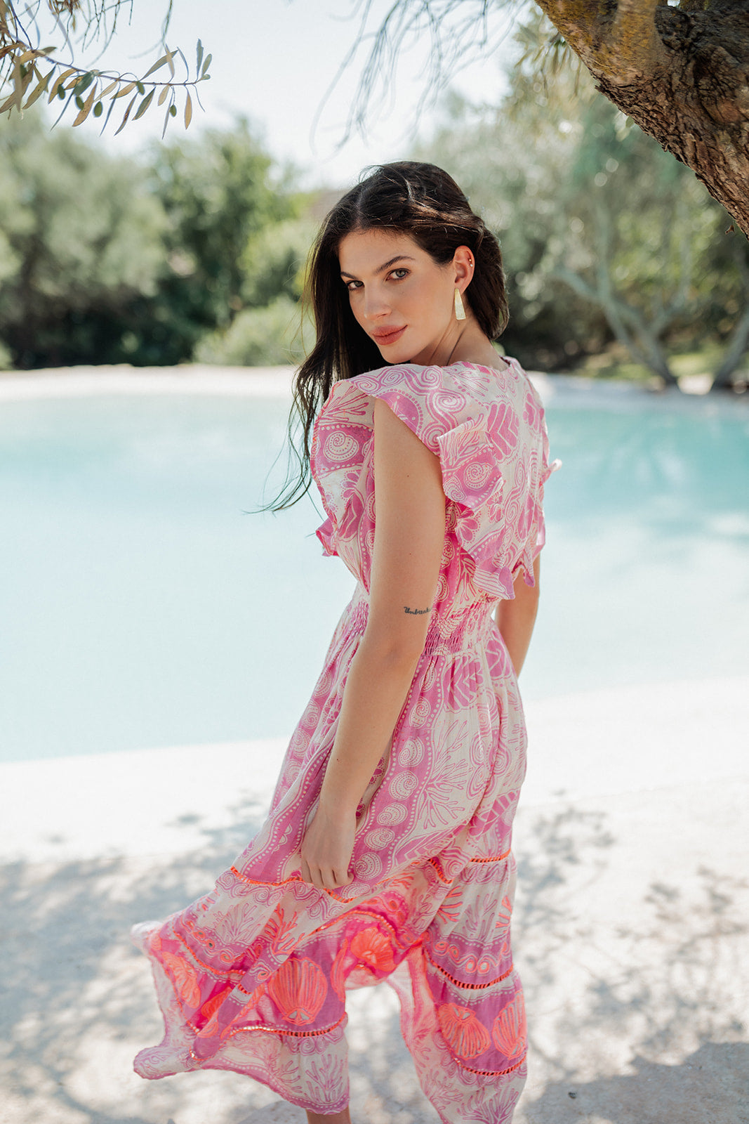 Sri Lanka — Vestido Longo