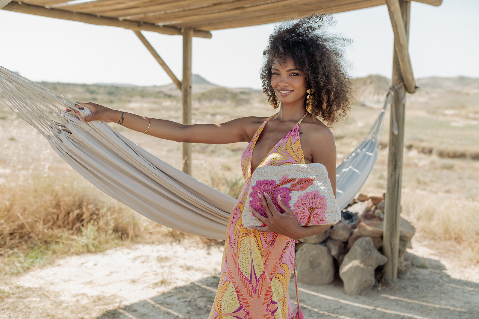 Marrakech Orange — Vestido Lucia