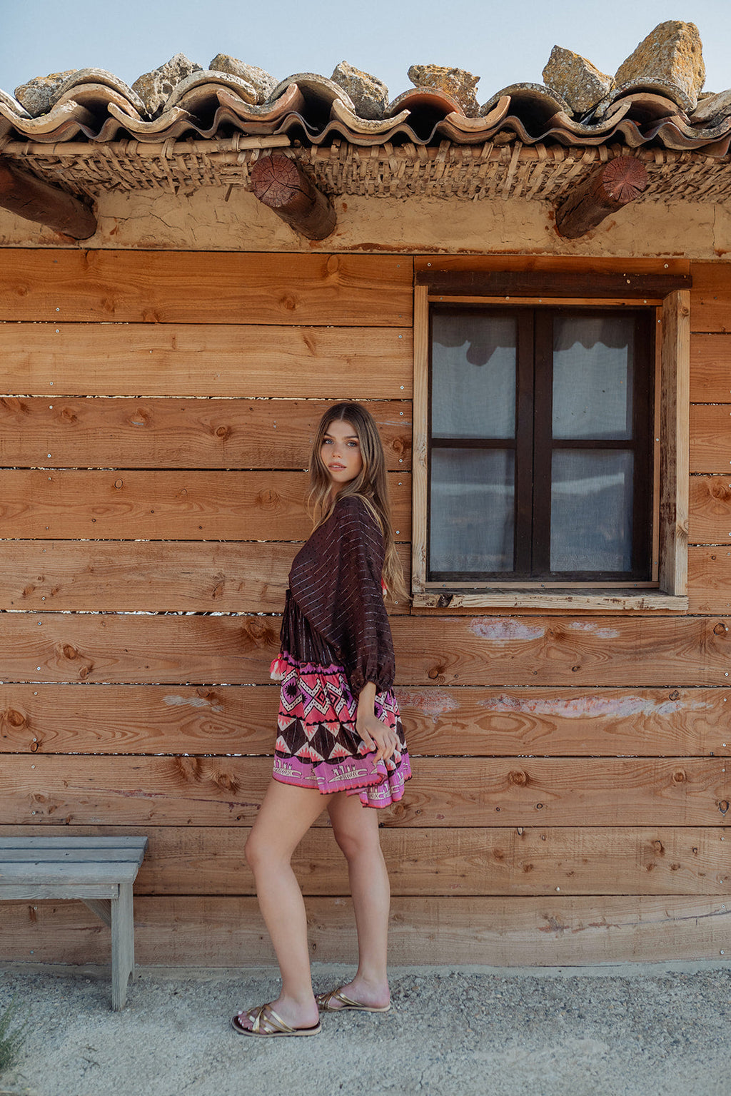 Sabana Brown — Vestido Curto