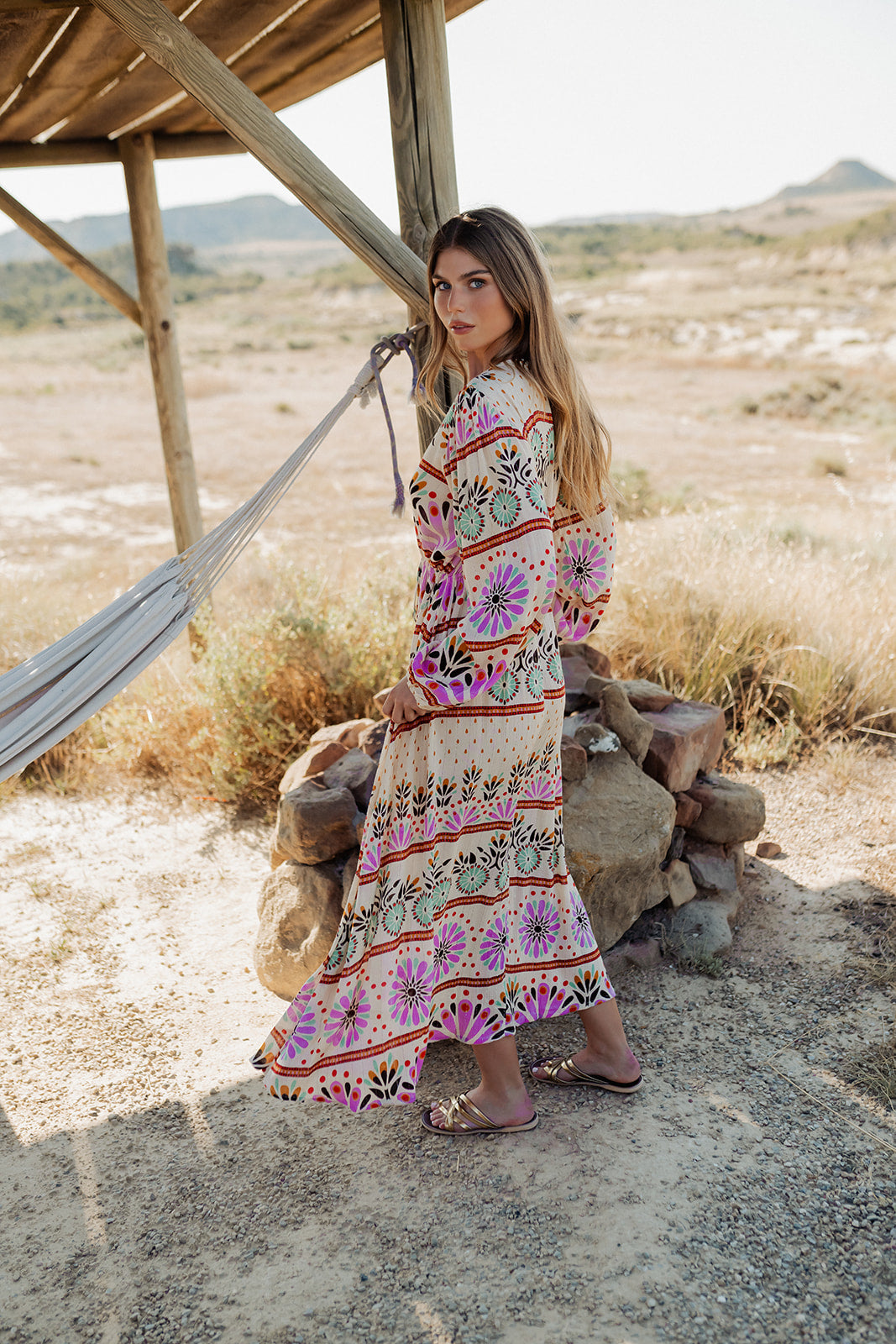 Grasse Aqua — Vestido Longo