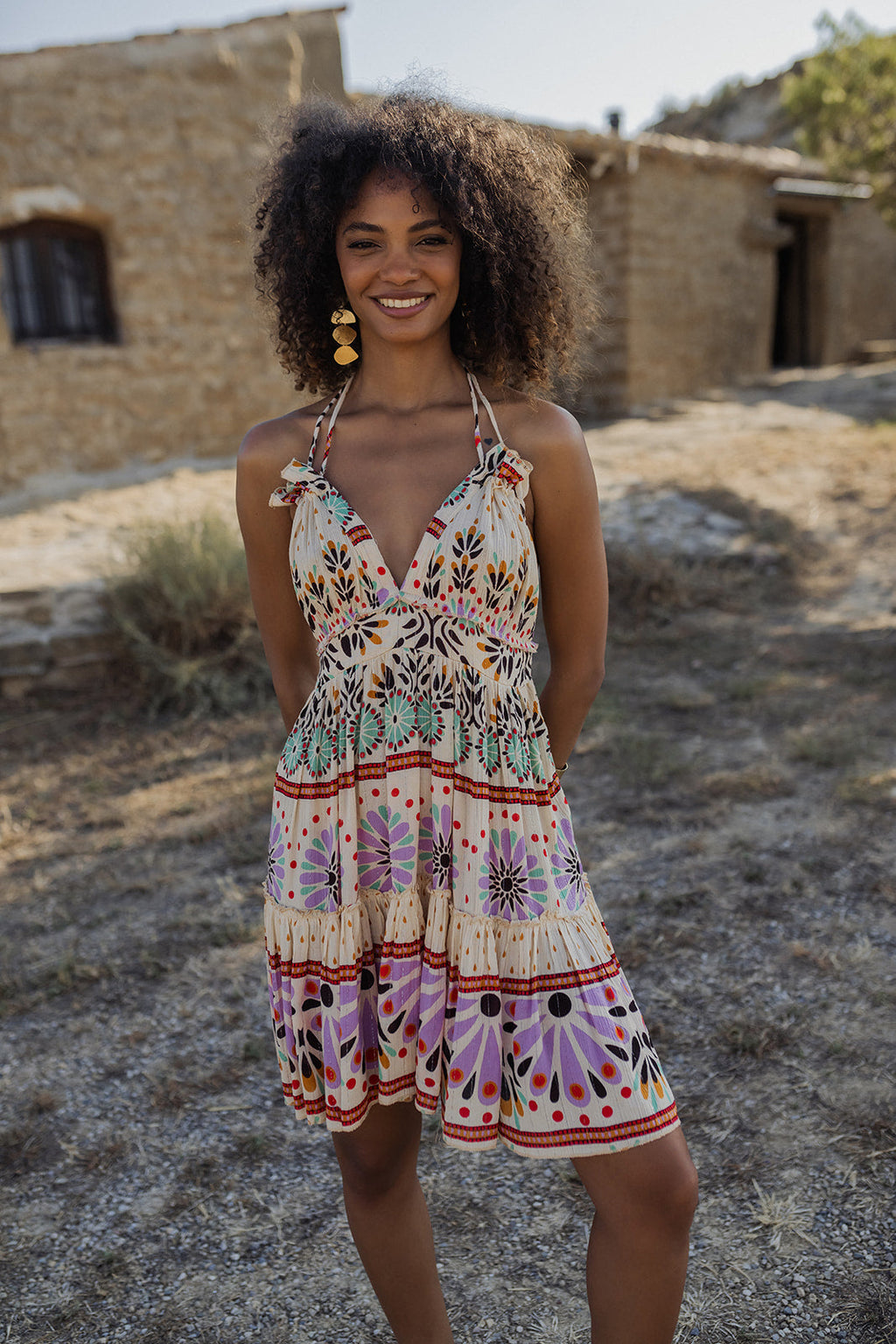 Grasse Aqua — Vestido Curto