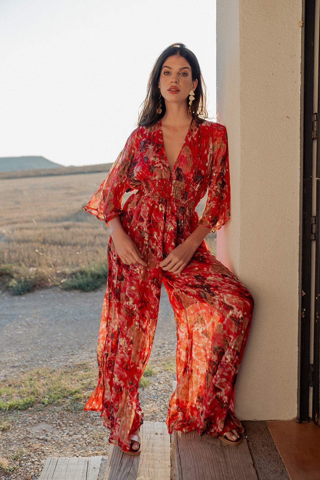 Kenia Red — Macacão