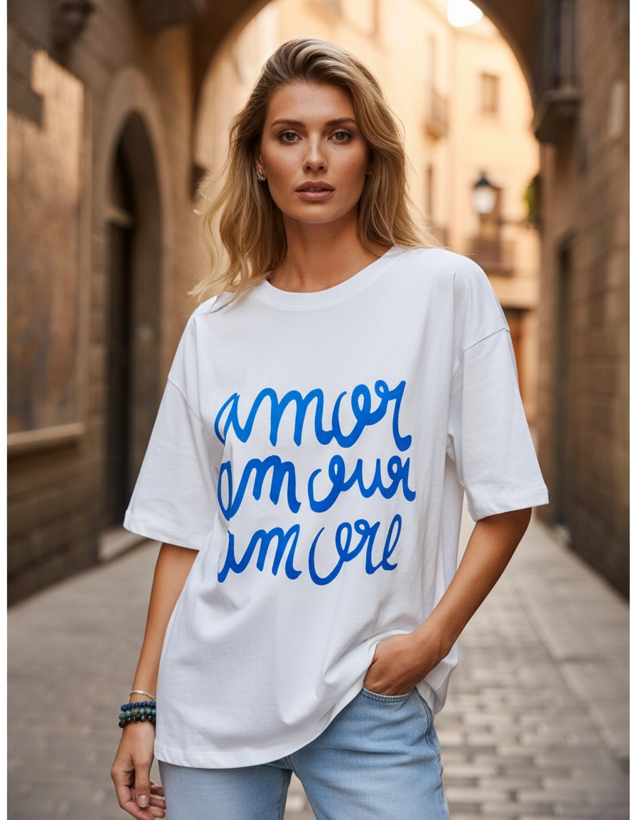 T-shirt AMORE — lifestyle Barcelona
