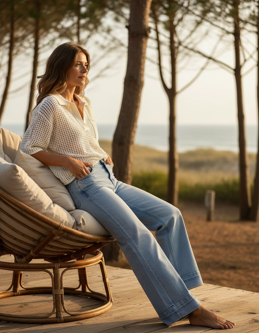 Jeans Wide-Leg