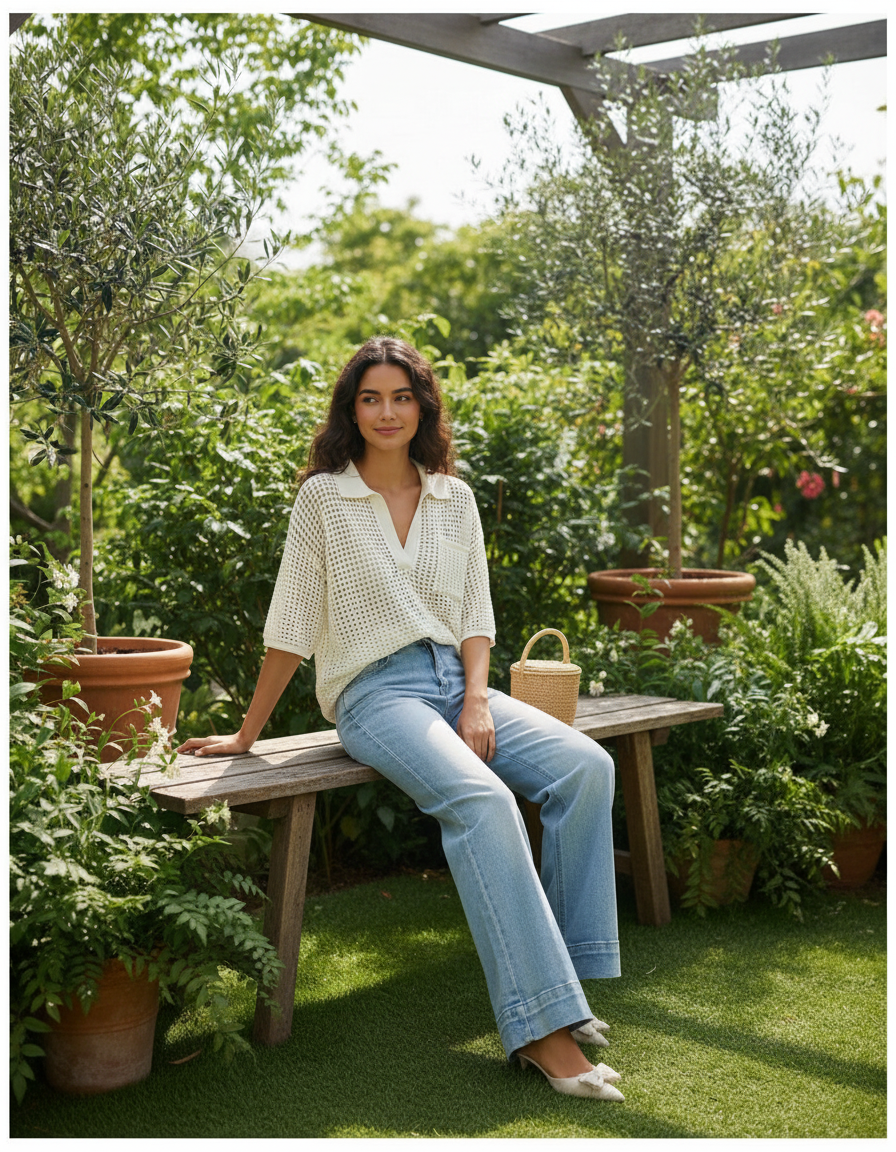 Jeans Wide-Leg