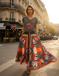 T-shirt Hello Beautiful Branca — lifestyle Paris