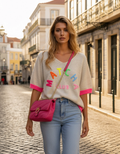 Camisola Matcha Club — lifestyle Lisboa