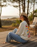 Sweatshirt Sunshine State of Mind Creme — Aroeira