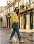 Sweatshirt Sunshine State of Mind Amarela — Lisboa